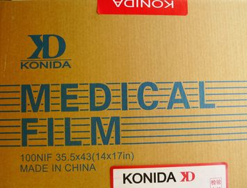 Filme seco KND-A/KND-F da imagem latente médica da baixa névoa para impressoras térmicas
